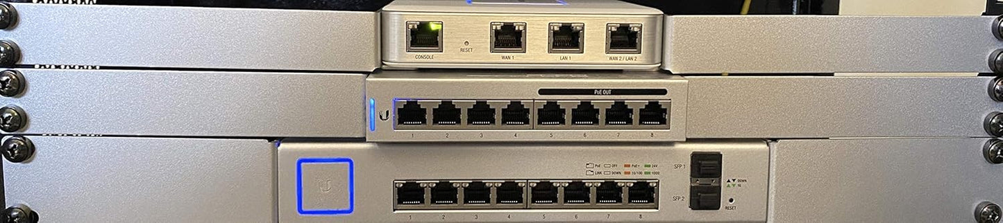 UniFi Security Gateway Ear RI-USGRMBA | Rack Mount Brackets(Ear) for UniFi USG RACKIDEA
