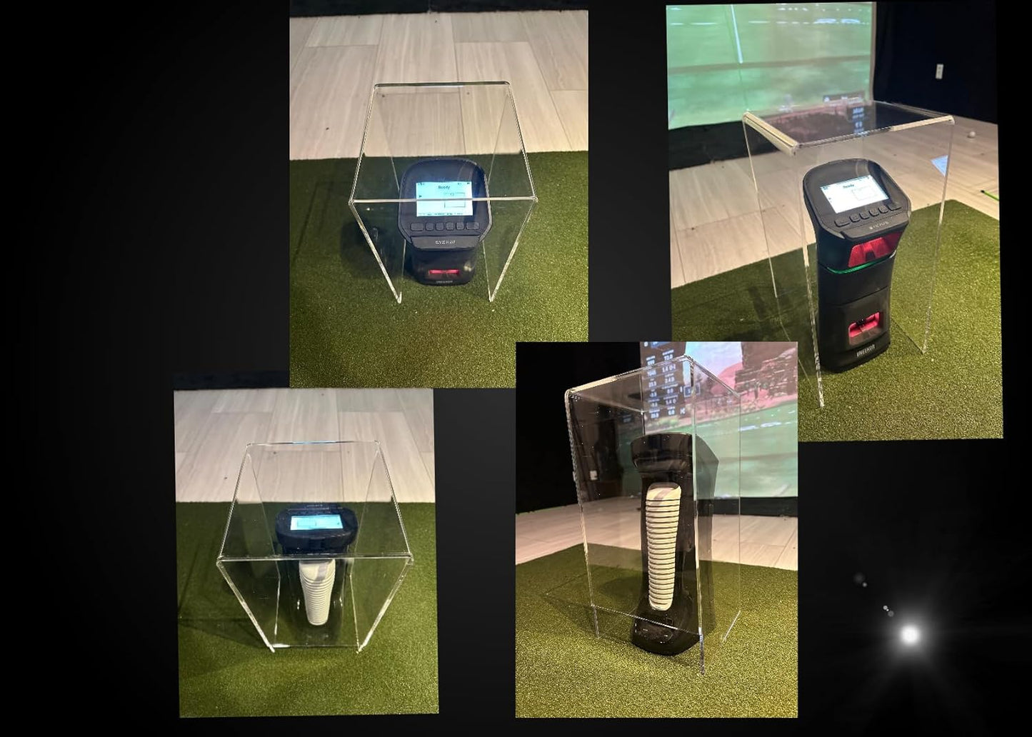 Uneekor Eye Mini Protective case Golf Launch Monitor for Foresight GC3 GCQuad Bushnell Launch Pro