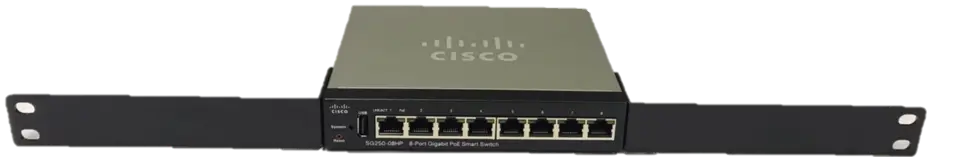 RI-CISG250RMBA | Cisco SG250-08HP Rack Mount Brackets(Ear) RACKIDEA