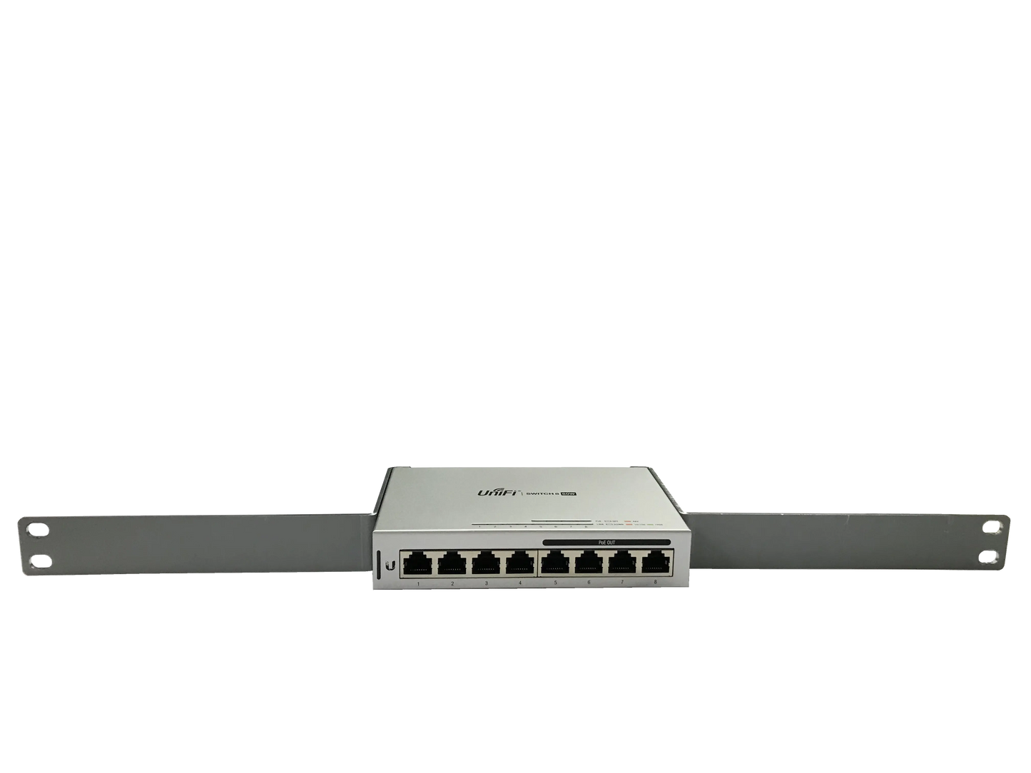 RI-UB8RMBA60 | Rack Mount Brackets(Ear) for UniFi Switch 8 Port 60W RACKIDEA