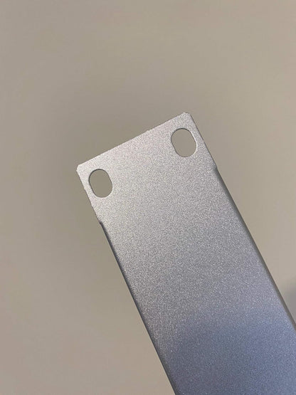 1U Silver Rack Mount Panel Spacer for 19-Inch Server Network Rack Enclosure (2 Units)